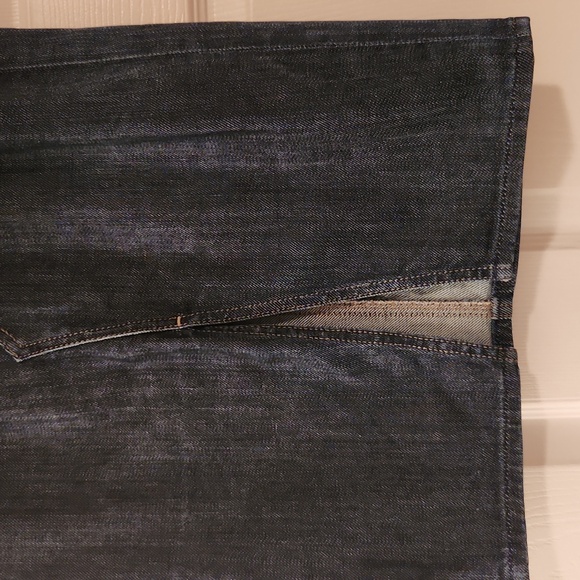 Denim skirt.  Like new - Picture 2 of 4